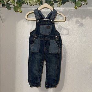 Lee Kids Dark Blue Denim Overalls
